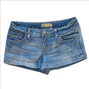 Denim Blue Jean Shorts for Women